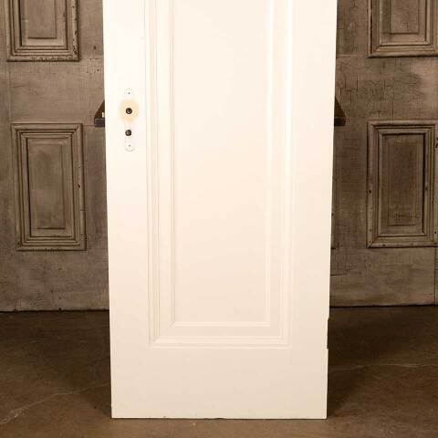 #47021 24x77 Antique 1 Panel Wood Interior Door image 7