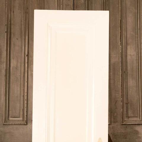 #47025 24x76 Antique 1 Panel Wood Interior Door image 2