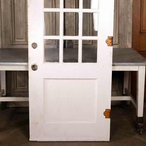 #47057 34x81 Antique 12 Lite Wood Entry Door image 8