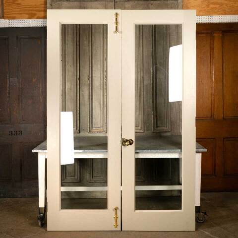 #47090 60x90 Salvaged Full-View Wood Entry Doors image 4