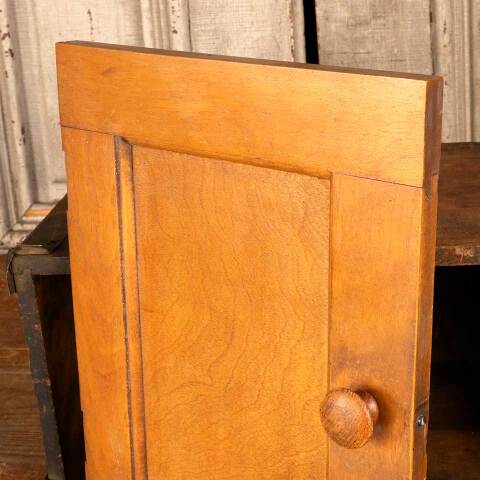 #47122 Salvaged Antique Wood Laundry Chute Door image 2