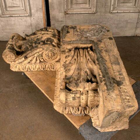 #47135 Antique Terra Cotta Architectural Ornament image 5