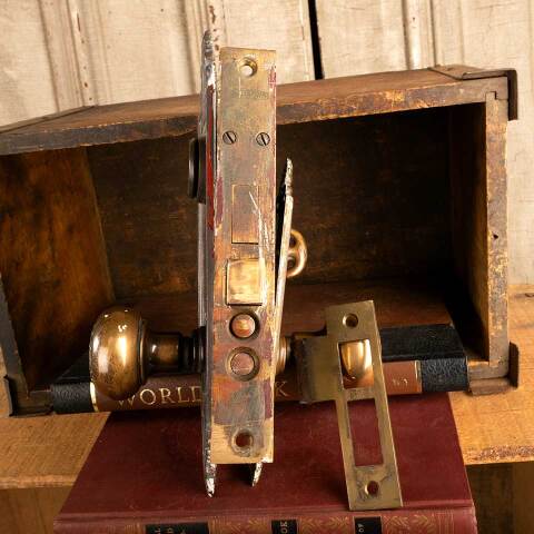 #47218 Antique Barrows Entry Door Hardware Set image 7