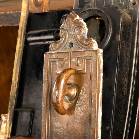 #47218 Antique Barrows Entry Door Hardware Set image 8