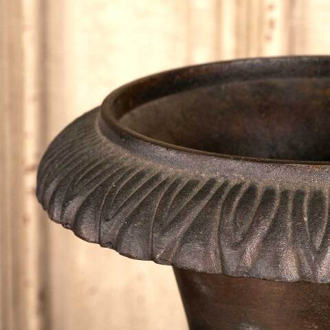 #47231 Small Cast Aluminum Planter Urn image 3