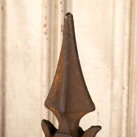#47244 Antique Cast Iron Fence Finial Ornament image 3