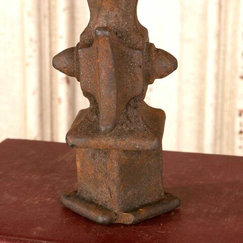 #47244 Antique Cast Iron Fence Finial Ornament image 4