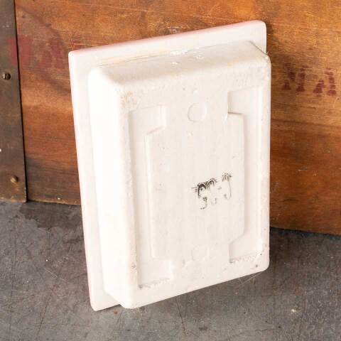 #47268 Vintage Pink Wall Niche Soap Holder image 5