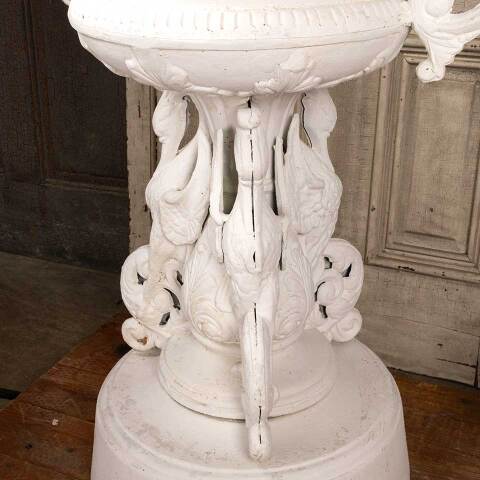 #47274 Pair of Cast Aluminum Garden Planter Urns image 7