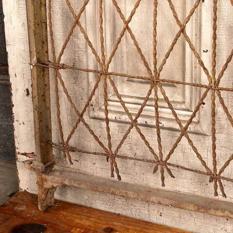 #47299 Salvaged Antique Wrought Iron Garden Gate image 6