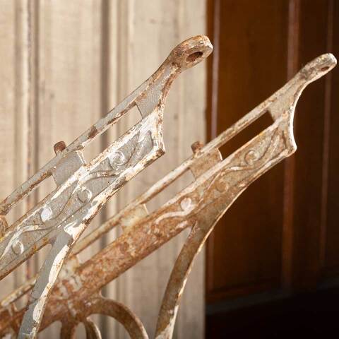 #47322 Antique Cast Iron Marble Top Sink Brackets image 3