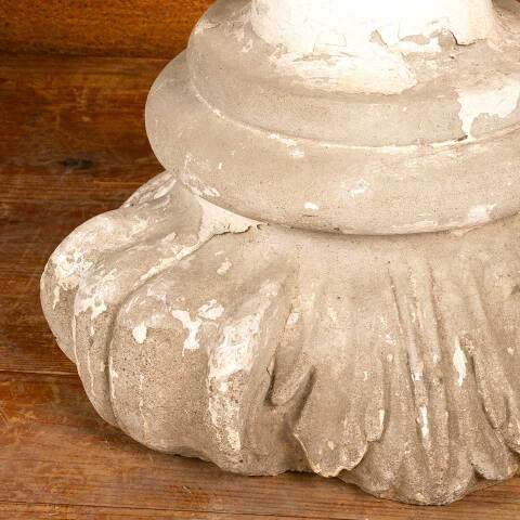 #47394 Vintage Cast Concrete Garden Pedestal Base image 4