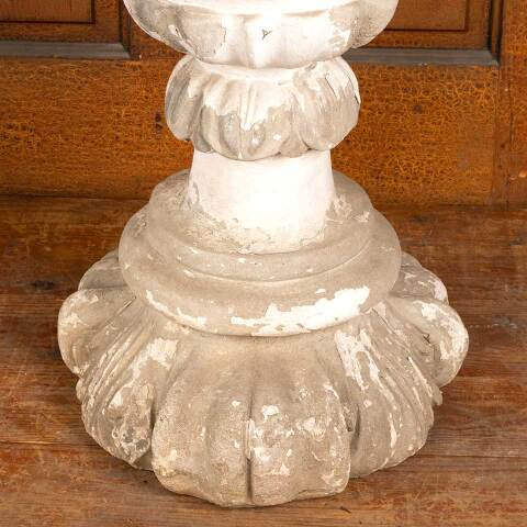 #47394 Vintage Cast Concrete Garden Pedestal Base image 5