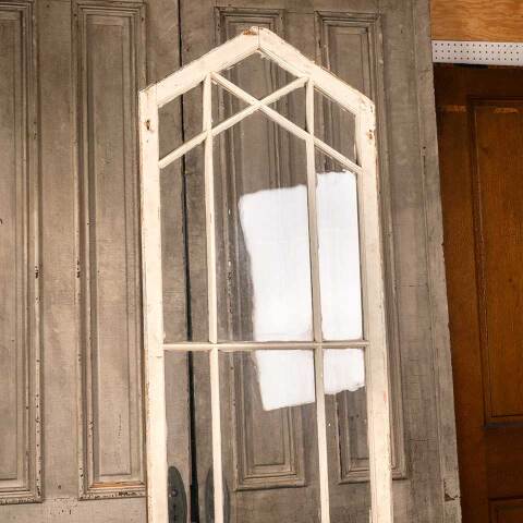 #47463 Antique Pointed Arch Divided Lite Window image 2