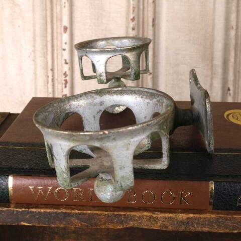 #47466 Antique Bathroom Soap Dish & Cup Holder image 5