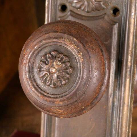 #47473 Antique Russell & Erwin Door Hardware Set image 3