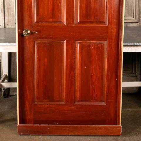 #47485 36x80 4 Panel Wood Interior Door & Jamb image 7