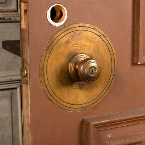 #47613 36x83 Salvaged Vintage Wood Entry Door image 4