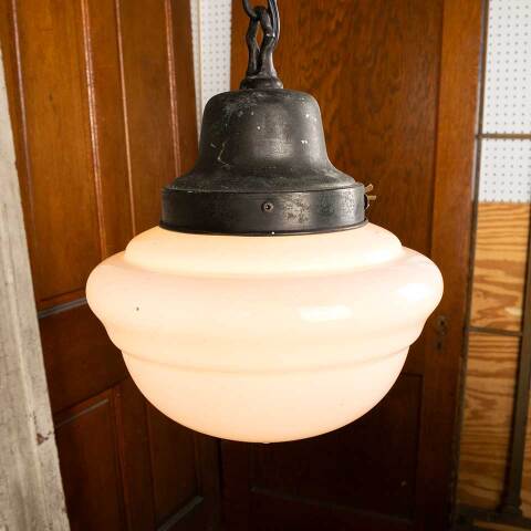 #47760 Antique Schoolhouse Globe Pendant Light image 6