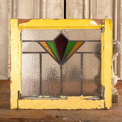 #47805 Salvaged Antique Stained Glass Window image 5