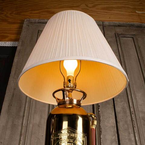 #47924 Antique Brass Fire Extinguisher Lamp image 4