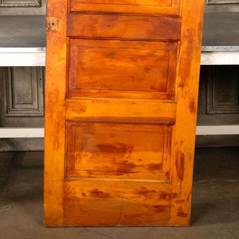 #47959 27x68 Antique 4 Panel Interior Pine Door image 6