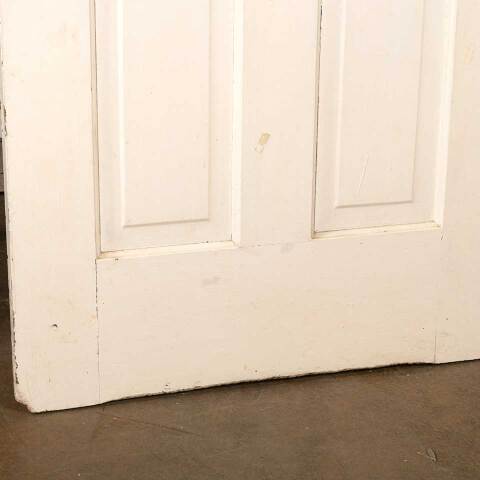 #47963 30x77 Antique 4 Panel Wood Interior Door image 7