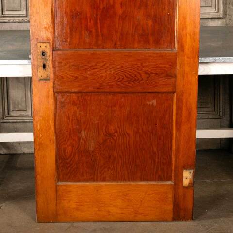 #47965 32x79 Antique 2 Panel Pine Interior Door image 7