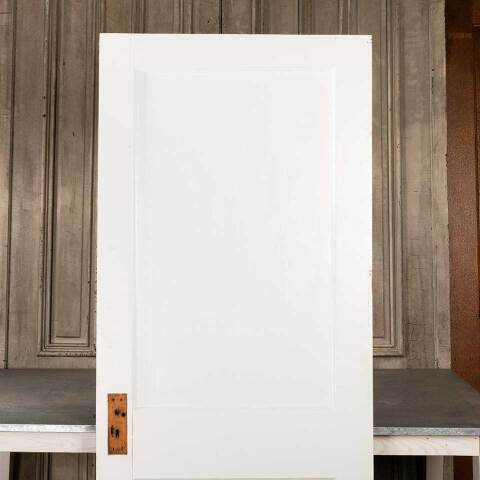 #47971 32x79 Antique 2 Panel Pine Interior Door image 5