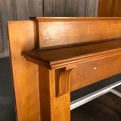 #48023 Salvaged Antique Wood Fireplace Mantel image 2