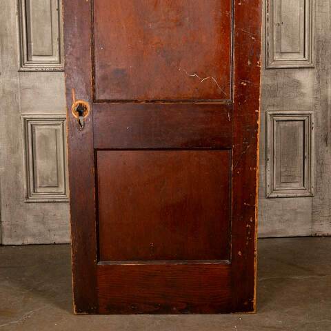 #48056 30x77 Antique 2 Panel Pine Interior Door image 6