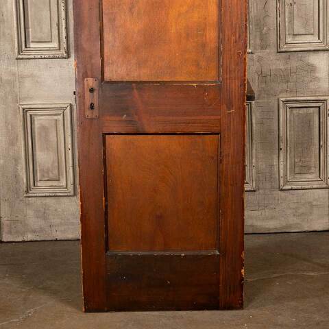 #48061 25x78 Antique 2 Panel Pine Interior Door image 6