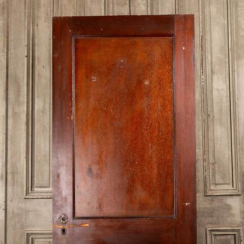 #48062 30x78 Antique 2 Panel Pine Interior Door image 5