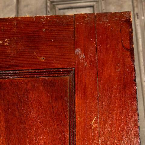 #48063 30x78 Salvaged 2 Panel Pine Interior Door image 4