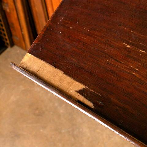 #48123 Antique Metal & Wood Registry Podium Stand image 4