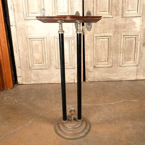 #48123 Antique Metal & Wood Registry Podium Stand image 6