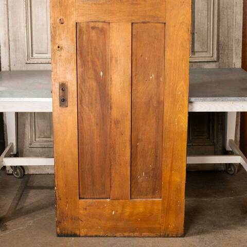 #48168 30x78 Antique Arts & Crafts Wood Entry Door image 8