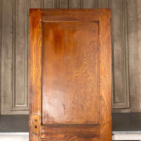 #48178 30x78 Antique 2 Panel Wood Interior Door image 6