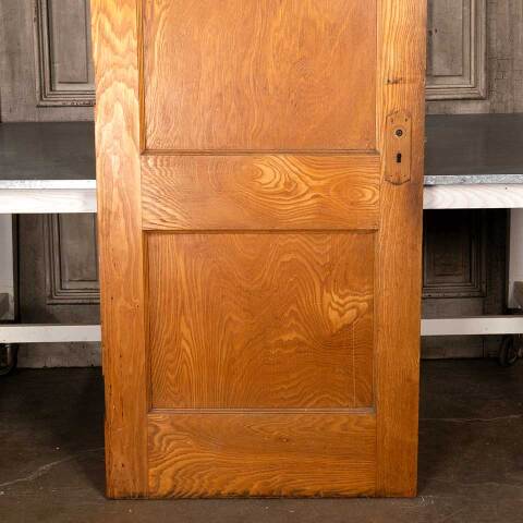 #48179 32x80 Antique 2 Panel Oak Interior Door image 3