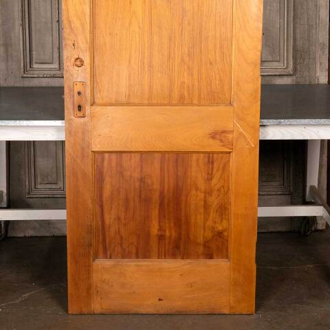 #48182 32x80 Antique 2 Panel Wood Interior Door image 6