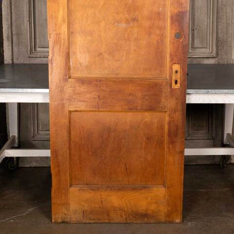 #48184 32x79 Antique 2 Panel Wood Interior Door image 7