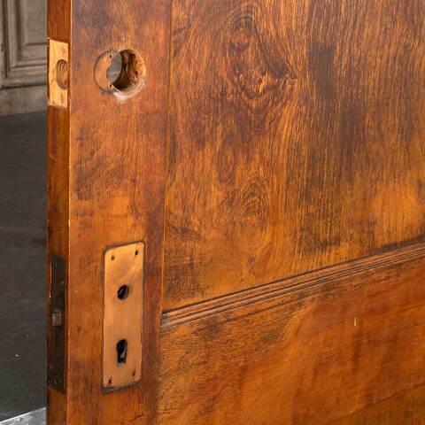 #48184 32x79 Antique 2 Panel Wood Interior Door image 4