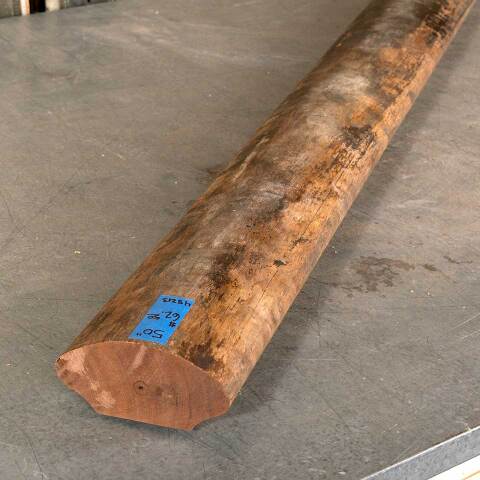 #48213 Salvaged Antique Walnut Staircase Handrail image 2