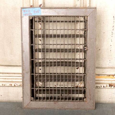 #48297 8x12 Metal Heat Grate Floor Vent Cover image 2
