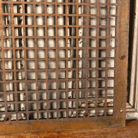 #48299 16x18 Cast Iron Heat Grate Floor Vent Cover image 2
