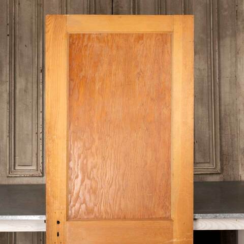 #48504 30x74 Antique 2 Panel Pine Interior Door image 5