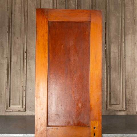 #48506 24x72 Antique 2 Panel Pine Interior Door image 2