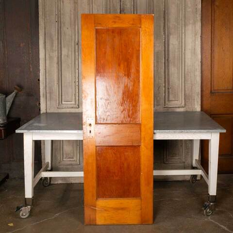 #48507 24x72 Antique 2 Panel Pine Interior Door image 4