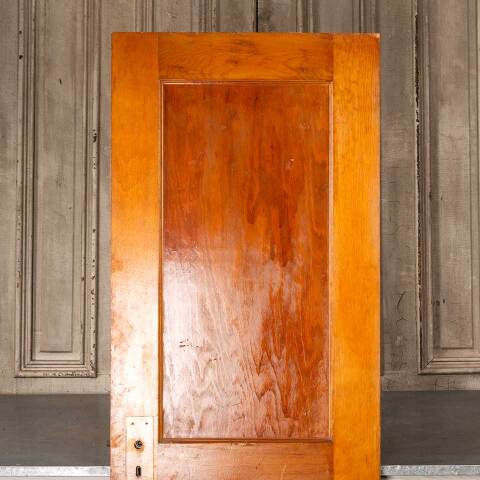 #48507 24x72 Antique 2 Panel Pine Interior Door image 5
