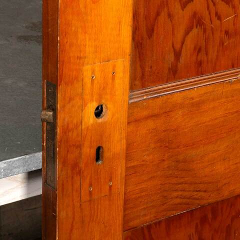 #48507 24x72 Antique 2 Panel Pine Interior Door image 7